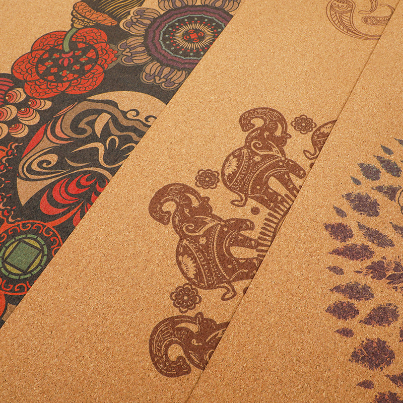 Rubber Yoga Mat Sweat-absorbent Non-slip
