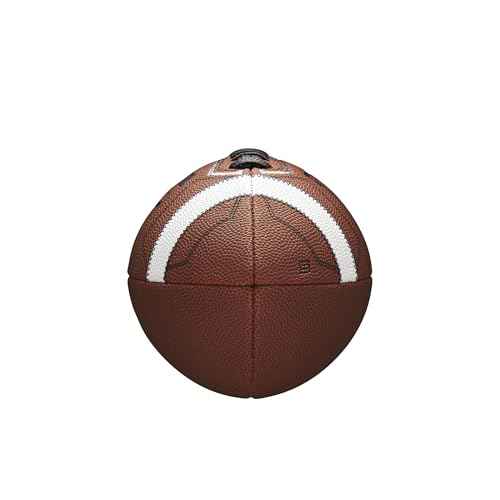 WILSON GST SpeedSkin One Football - Brown, Official Size