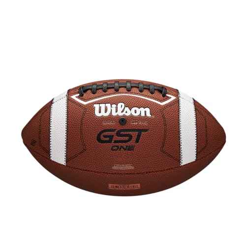 WILSON GST SpeedSkin One Football - Brown, Official Size