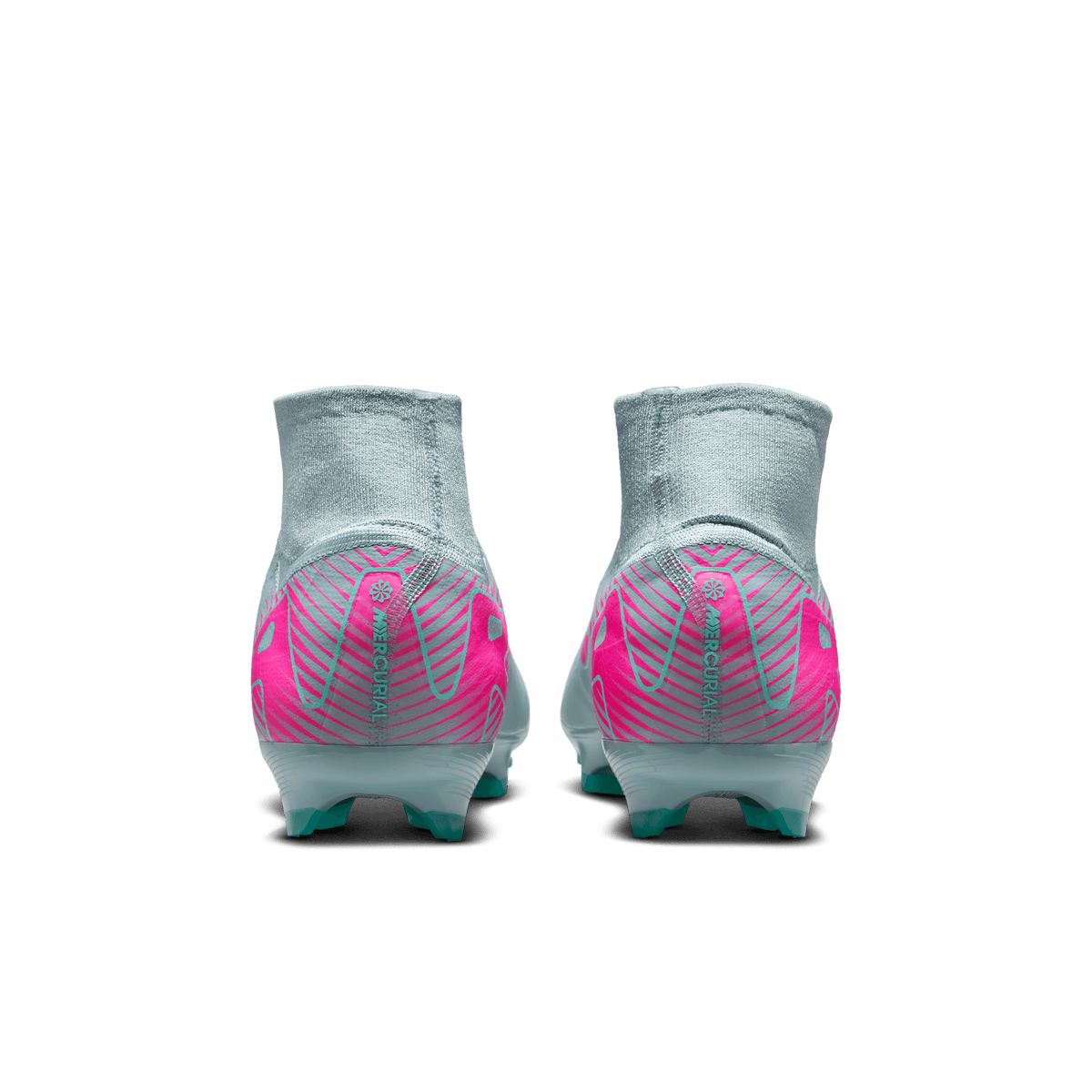 Nike Youth Mercurial Superfly10 Pro FG High-Top Soccer Cleats-Ocean Cube/Pink Blast