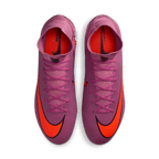Nike Mercurial Superfly 10 Pro FG High-Top Soccer Cleats-Magic Flamingo/black/total Crimson