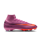 Nike Mercurial Superfly 10 Pro FG High-Top Soccer Cleats-Magic Flamingo/black/total Crimson