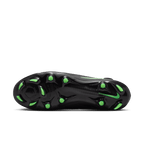 Nike Phantom 6 High Pro Firm-Ground Soccer Cleats- Black/Black/Illusion Green