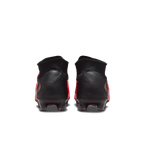 Nike Phantom 6 High Pro Firm-Ground Soccer Cleats-BRIGHT CRIMSON/BLUR-BLACK