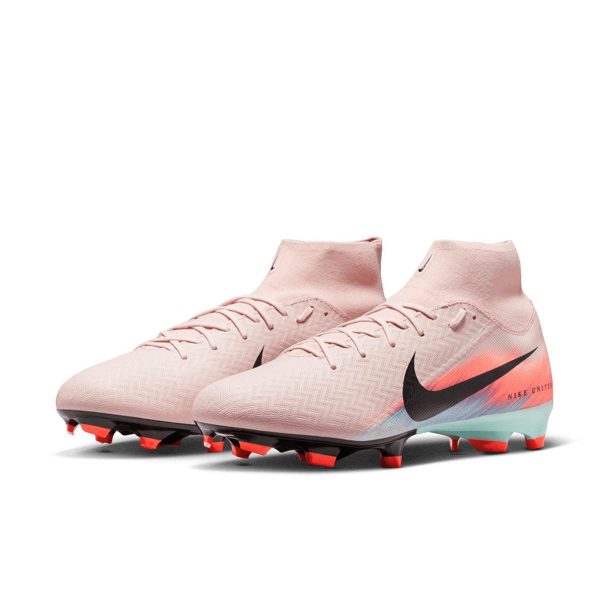 Nike United Mercurial Superfly 10 Academy-Silt Red/Racer Blue