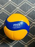 FIVB Official Game Ball Volleyball – Yellow & Blue | Indoor Training & Match Ball
